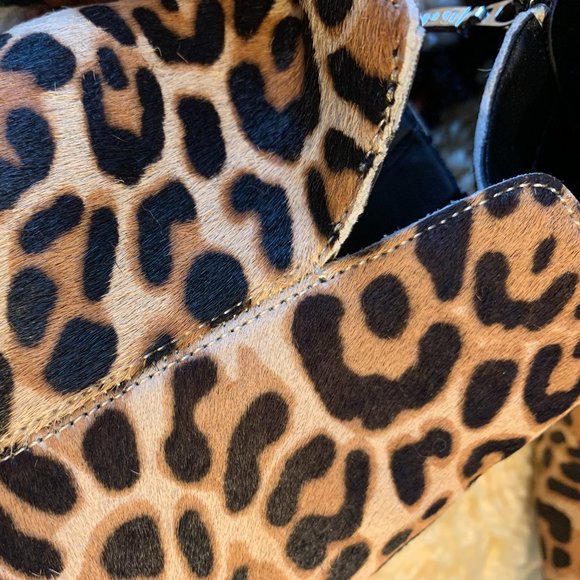 Women's Limelight Moira 370008 Animal Print pony hair Leather ankle Boots 7 - Picture 5 of 14